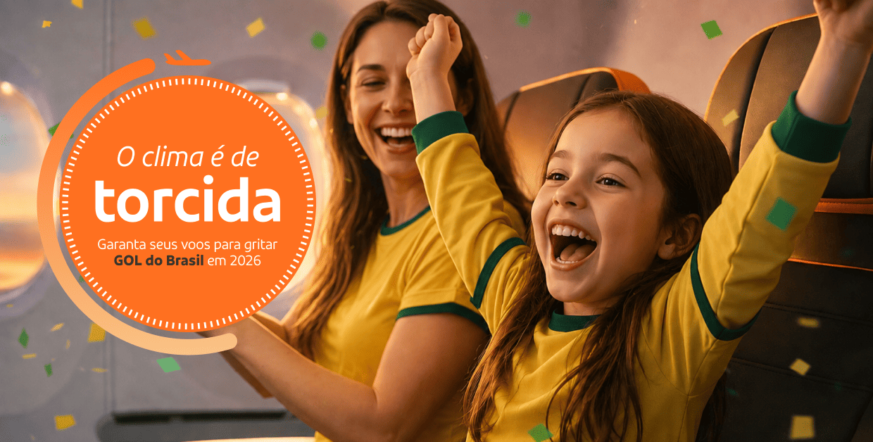 Torça pelo Brasil de pertinho!