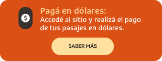 Pagá en dólares