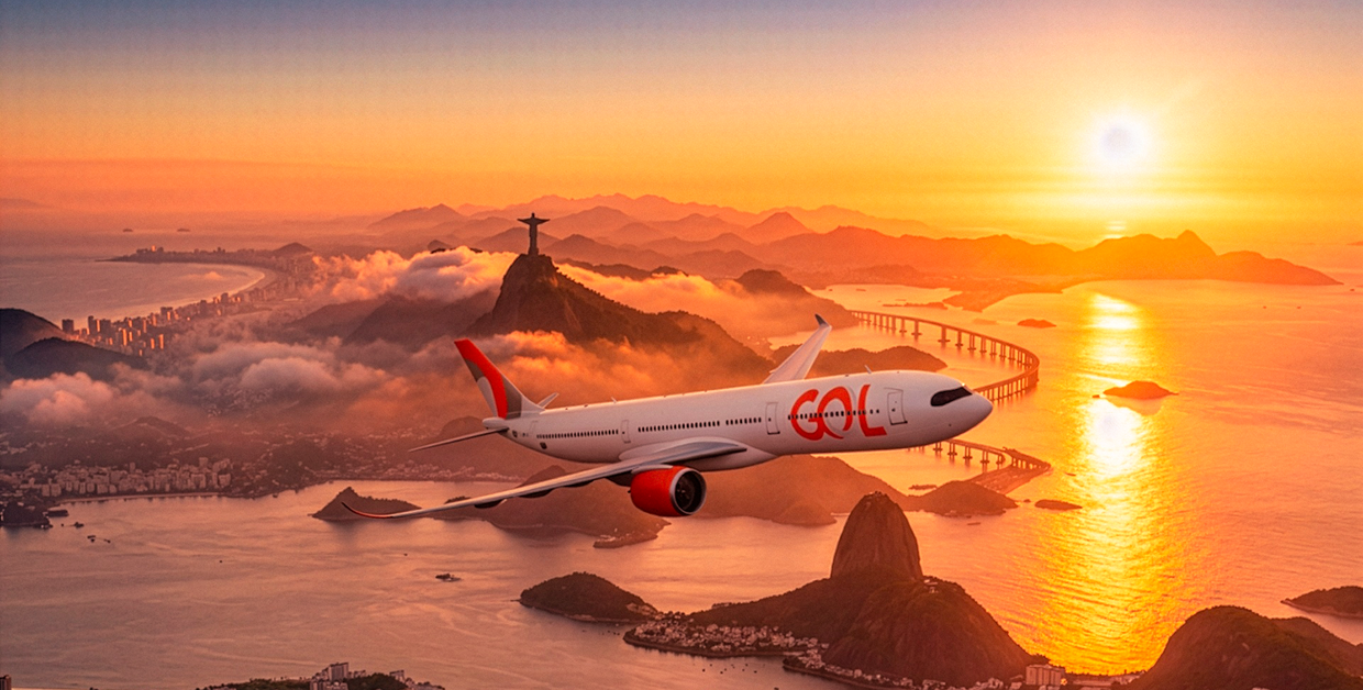 Vista de Lisboa, cidade de partida dos voos GOL diretos para o Rio de Janeiro