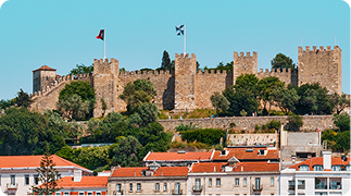 Castelo de São Jorge em Lisboa