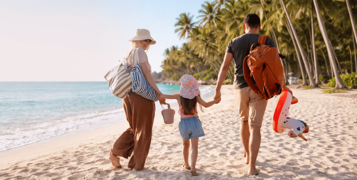 Viajar en familia