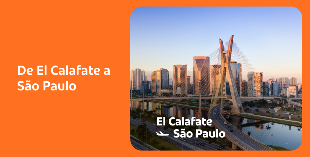 De El Calafate a São Paulo